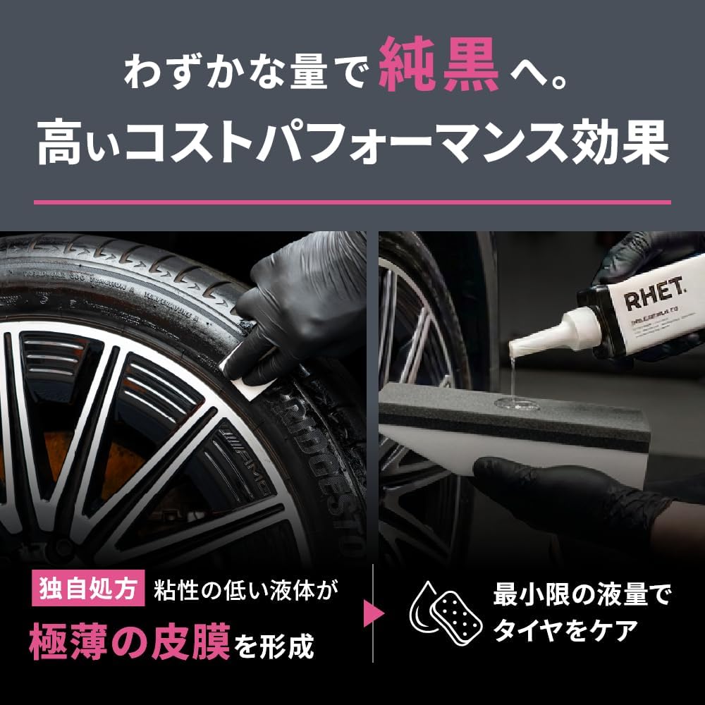 タイヤコーティング ブラック